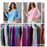 Swetry  Damskie wloskie _size uni_ paczka 6szt_ mix kolor 6001432