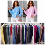 Swetry  Damskie wloskie _size uni_ paczka 6szt_ mix kolor 6001434