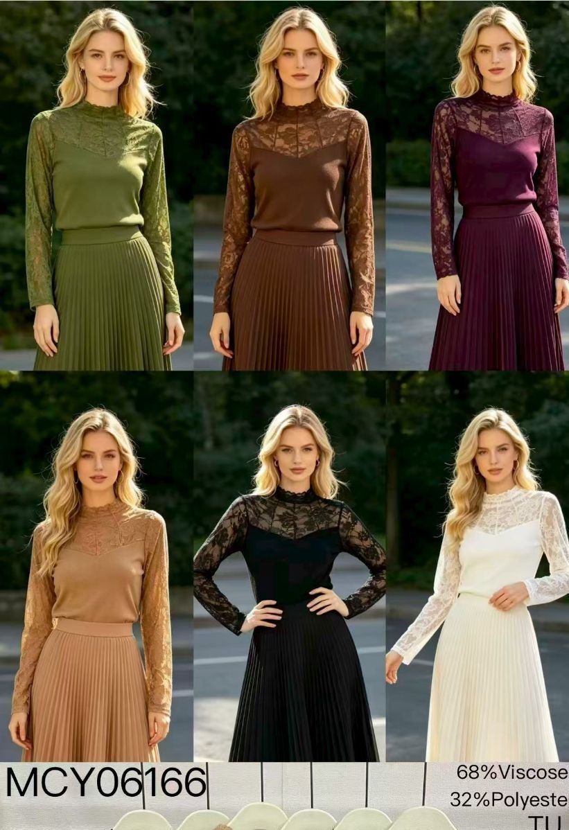 Swetry DAMSKA_size s-l_paczka 12 szt_mixkolor 4181007