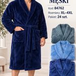 Szlafrok MĘSKA_size xl-4xl_paczka 12 szt_mixkolor 4181026