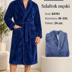Szlafrok MĘSKA_size m-2xl_paczka 12 szt_mixkolor 4181027