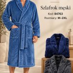 Szlafrok MĘSKA_size m-2xl_paczka 12 szt_mixkolor 4181028