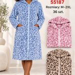 Szlafrok DAMSKATURECKA_size m-2xl_paczka 12 szt_mixkolor 4181038