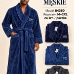 Szlafrok MĘSKA_size m-2xl_paczka 12 szt_mixkolor 4181061