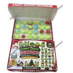 Kalendarz Adwentowy Gniotki Squishy 3D 24 Dniowy Zestaw Prezent Świąteczny 3900950