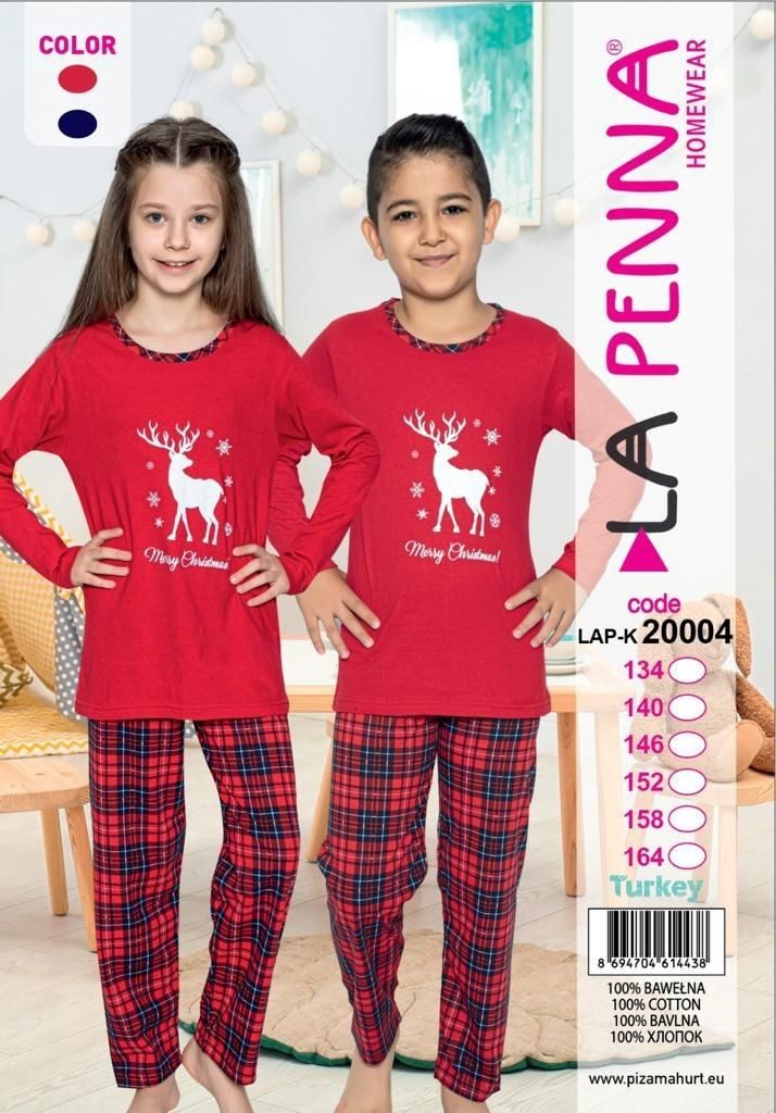 Piżamy DZIECIĘCA_size 134-164_paczka 12 szt_1kolor 3900979