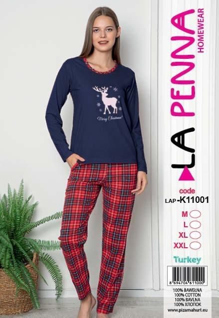Piżamy DAMSKATURECKA_size m-2xl_paczka 12 szt_1kolor 3900981