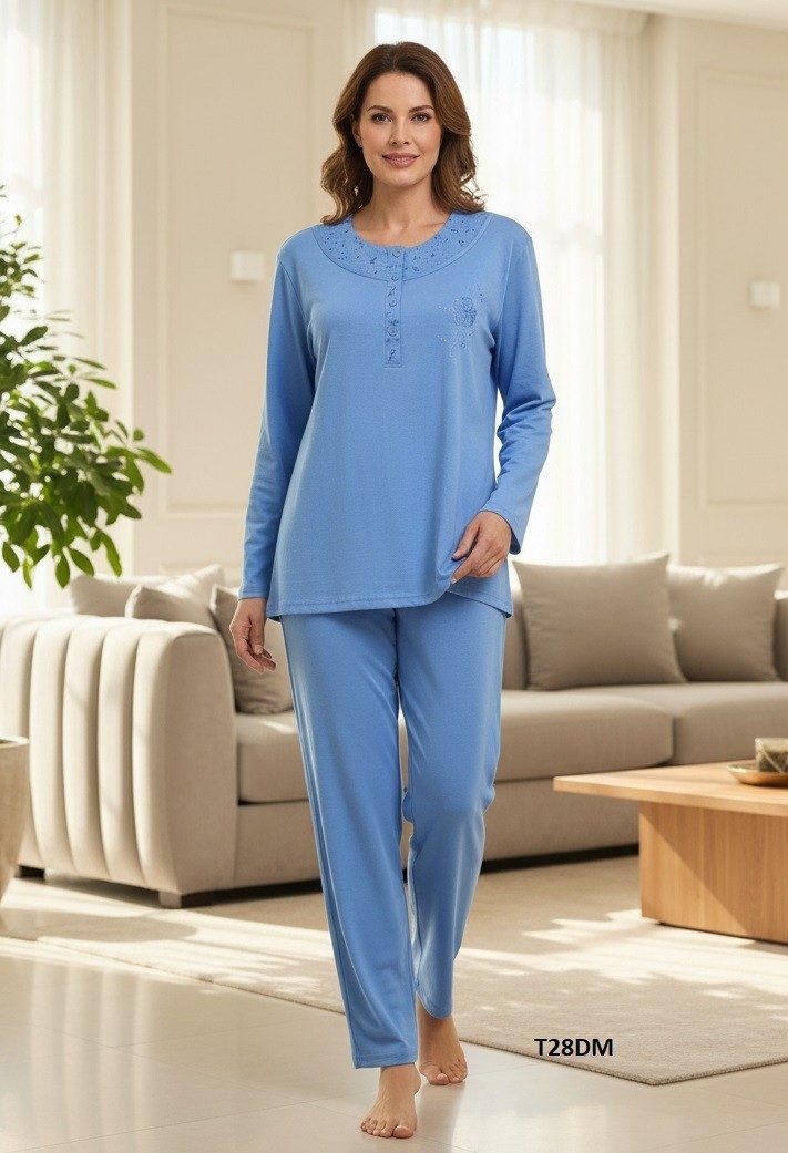 Piżamy DAMSKATURECKA_size m-3xl_paczka 10 szt_mixkolor 3900997