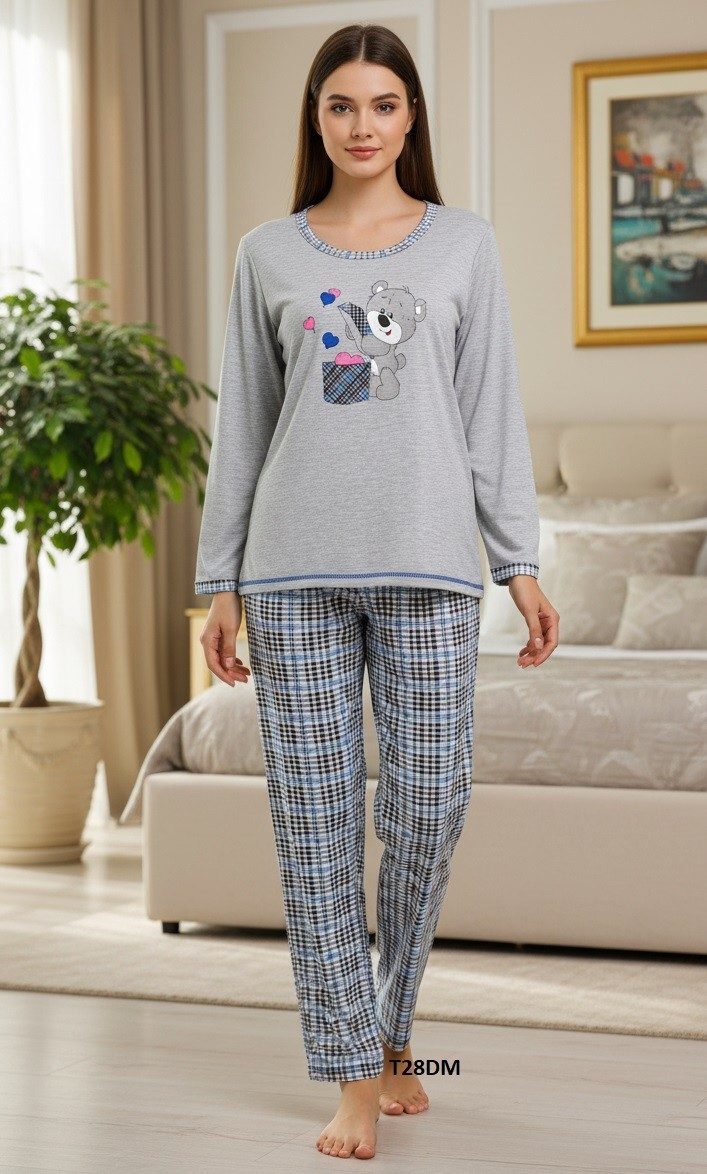 Piżamy DAMSKATURECKA_size s-2xl_paczka 10 szt_mixkolor 8986854