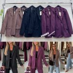 Marynarki Damskie wloskie_ Size uni _paczka 6szt_mix kolor 3696292
