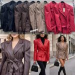 Marynarki Damskie wloskie_ Size uni _paczka 6szt_mix kolor 3696296
