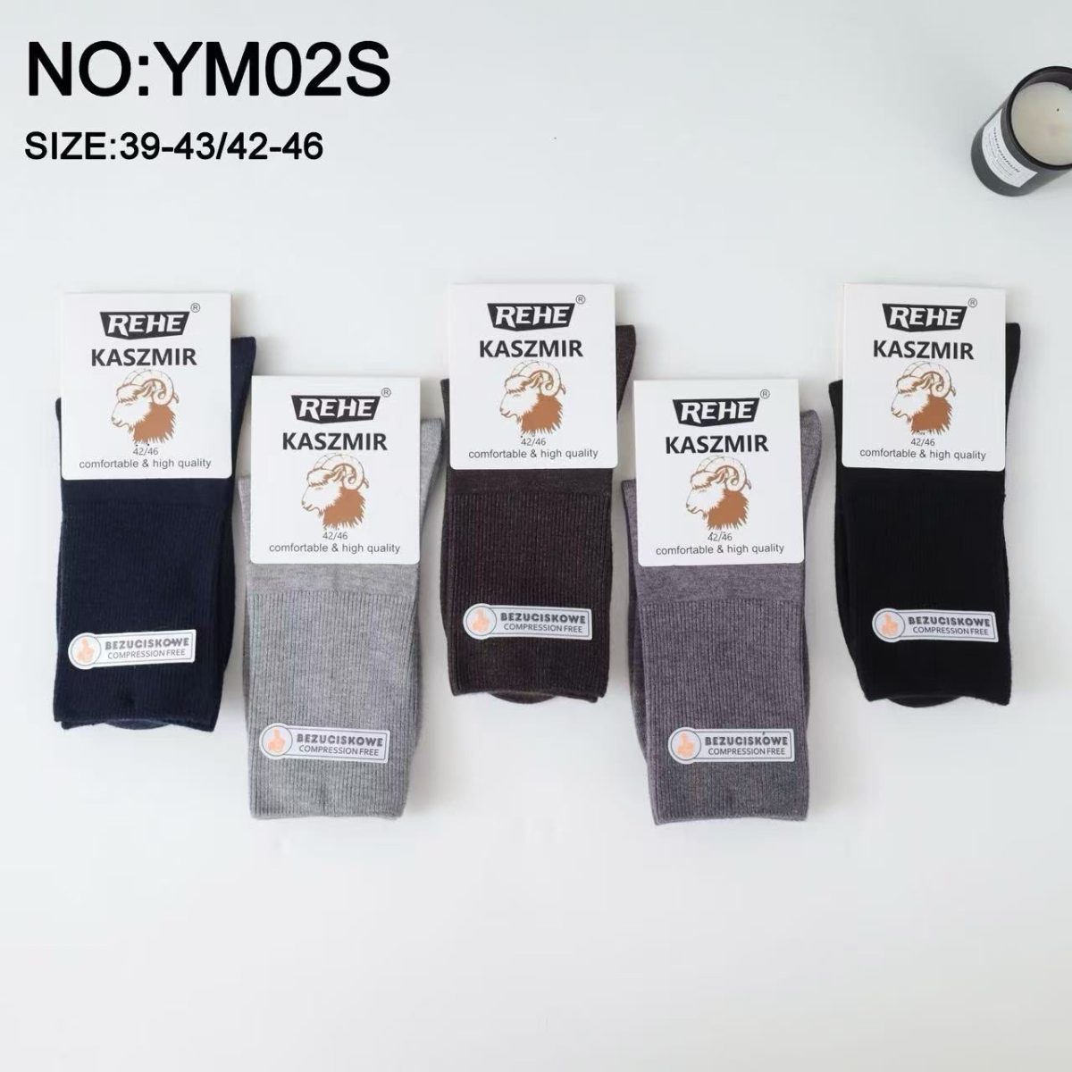 SKARPETY MĘSKA .SIZE: 39-46_ (40PAR/PACZKA) KOLOR JAK NA ZDZIĘCIU 5756596