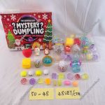 Kalendarz Adwentowy Gniotki Squishy Mystery Dumpling – 24 Świąteczne Niespodzianki 5069985