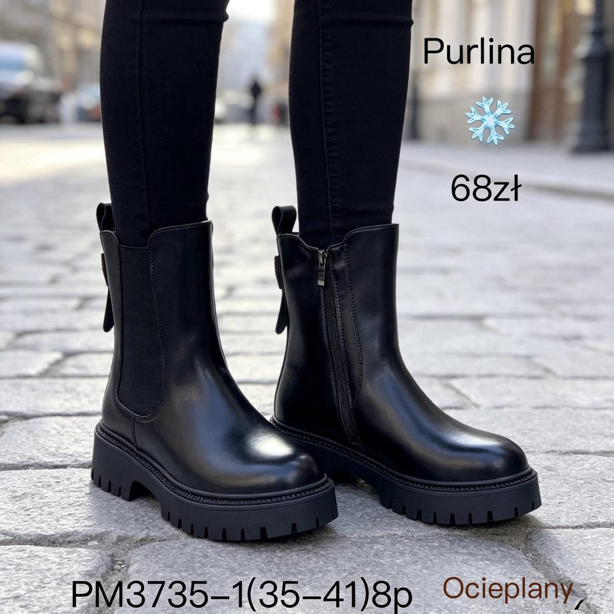 Buty Botki DAMSKIE (36-41_8par) 5610499