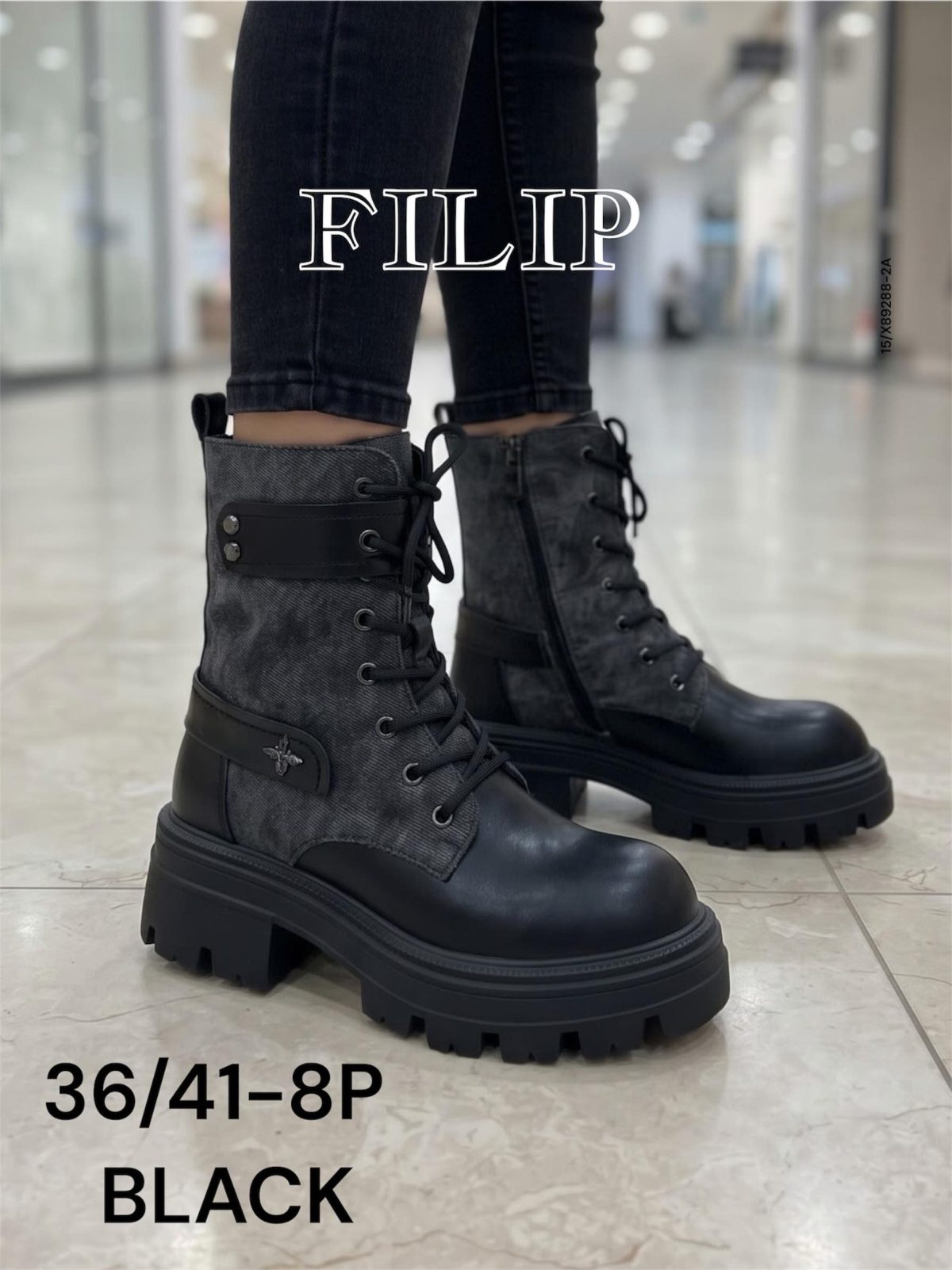 Buty Botki DAMSKIE (36-41_8par) 7113423