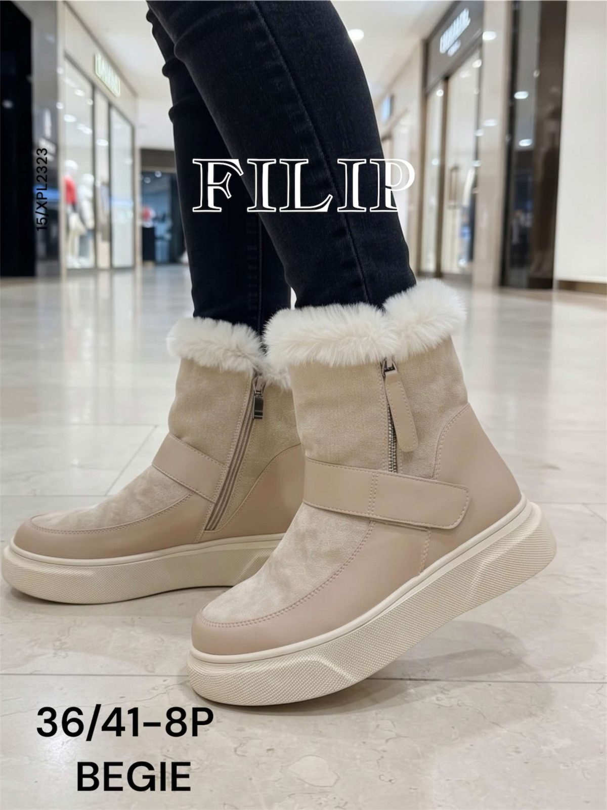 Buty Botki DAMSKIE (36-41_8par) 7113424