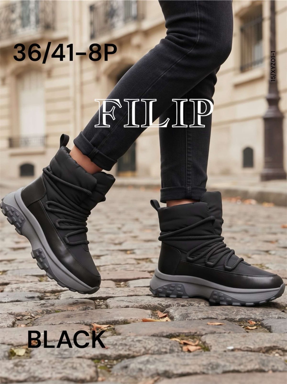 Buty Botki DAMSKIE (36-41_8par) 7113436