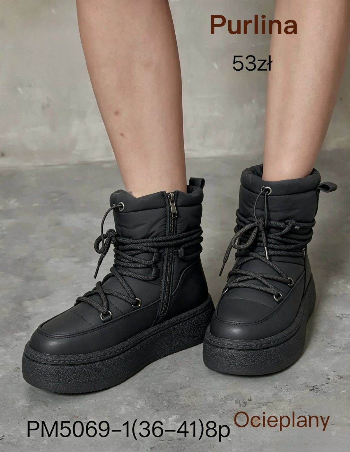 Buty Botki DAMSKIE (36-41_8par) 6197171