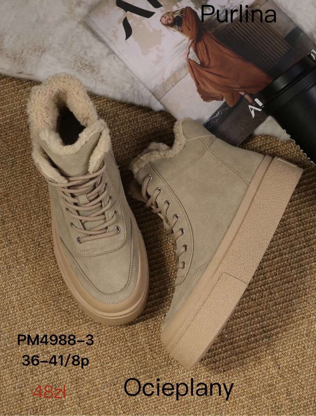Buty Botki DAMSKIE (36-41_8par) 6197185