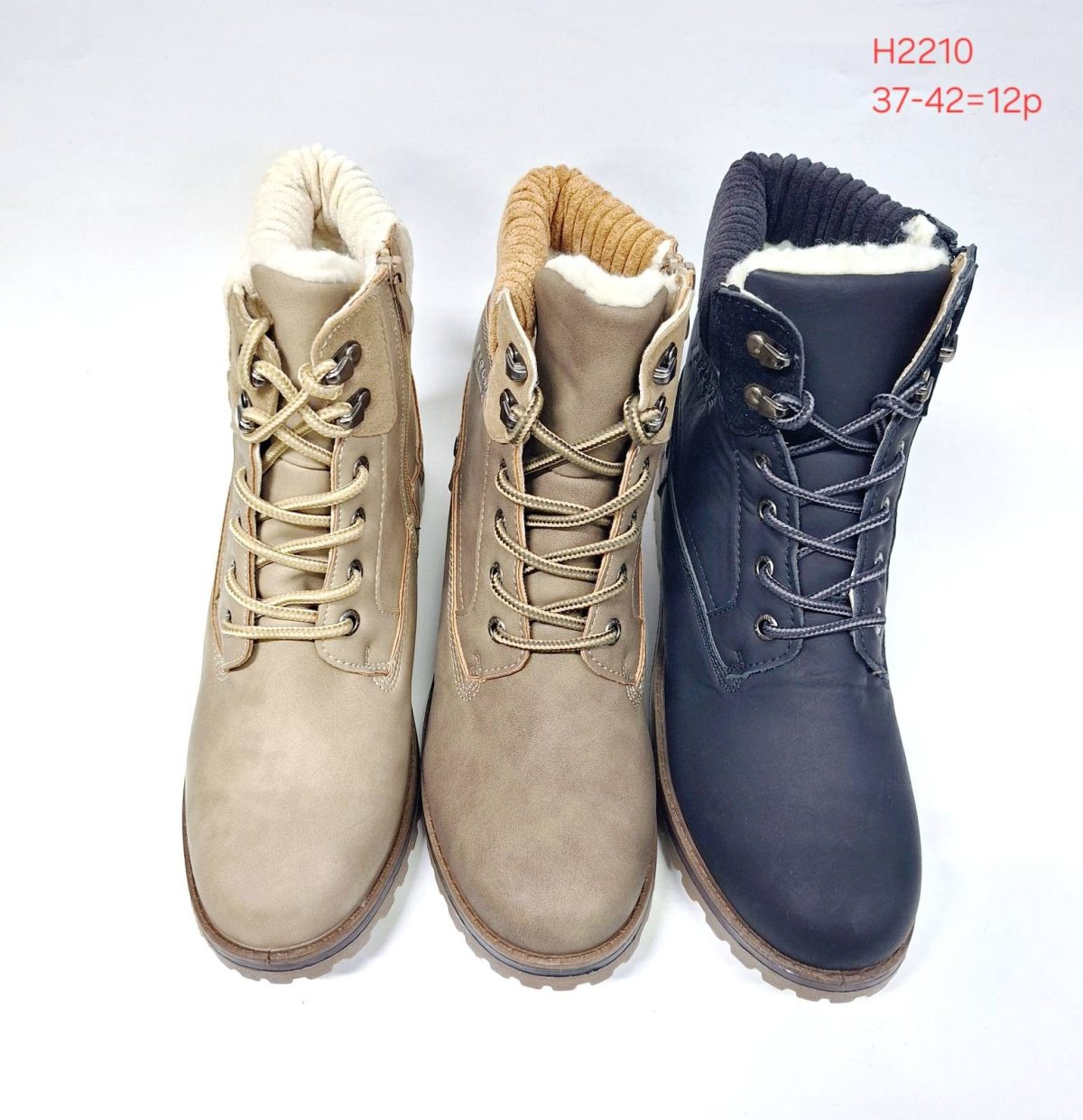 Buty Botki DAMSKIE (37-42_12par) 6197205