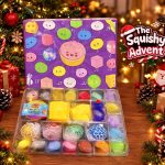 Kalendarz Adwentowy Gniotki Squishy 24 Dniowy Zestaw Prezent Świąteczny 5308480