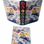 DUŻY PRZENOŚNY ALBUM NA 400 KART POKEMON SEGREGATOR NA KARTY ZAMEK 3404739