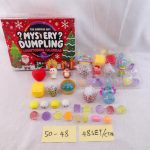 Kalendarz Adwentowy Gniotki Squishy Mystery Dumpling – 24 Świąteczne Niespodzianki 3289038